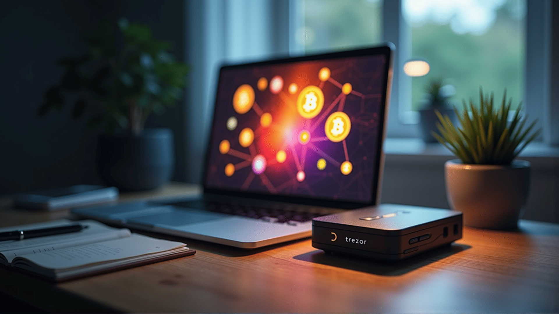 Crypto asset management by Trezor